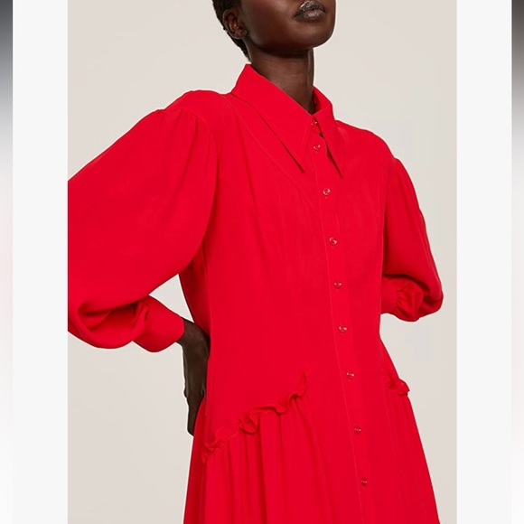 Saunders Collective RTR Design Collective Flowing Button Front Dress - Picture 6 of 6